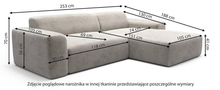 NADUVI Collection Hoekbank Certalo links modulair