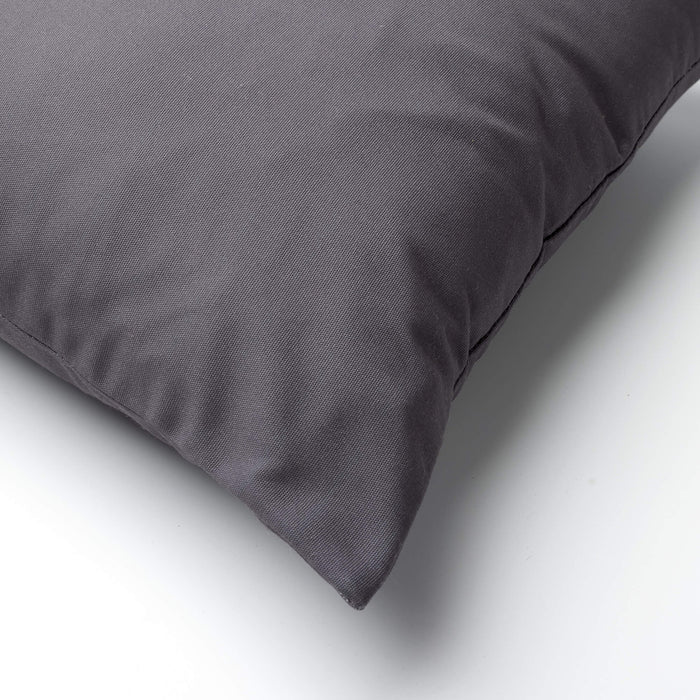 Dutch Decor kussenhoes SANTORINI - 45x45 cm grijs - waterafstotend en