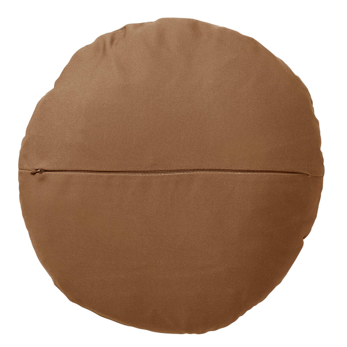 Dutch Decor sierkussen SOL - Ø40 cm Tobacco Brown