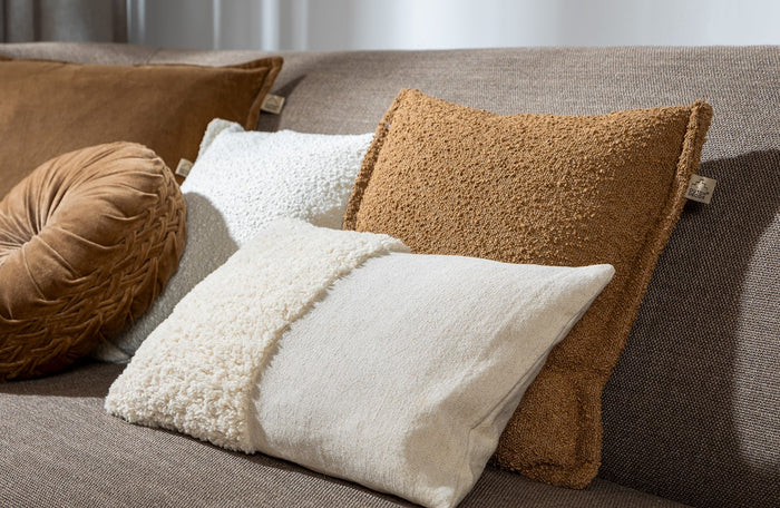 Dutch Decor sierkussen OTIS - 45x45 cm Tobacco Brown