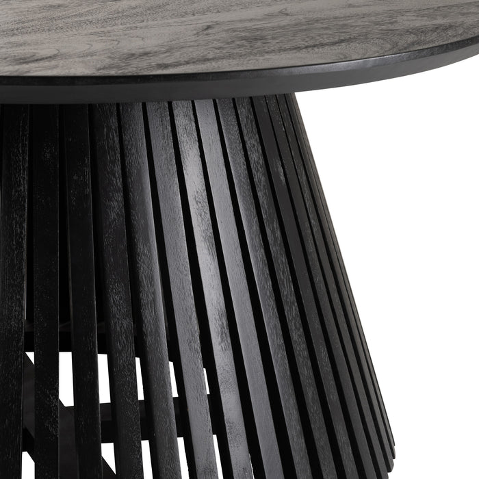 J-Line tafel Vincent - hout - zwart - medium