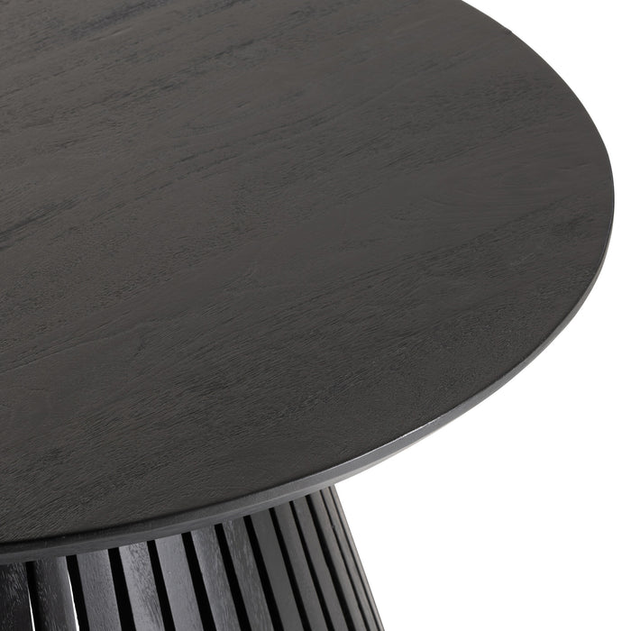 J-Line tafel Vincent - hout - zwart - medium