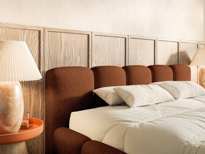 NADUVI Collection Bedframe Chloe laag 180 x 200 cm chenille