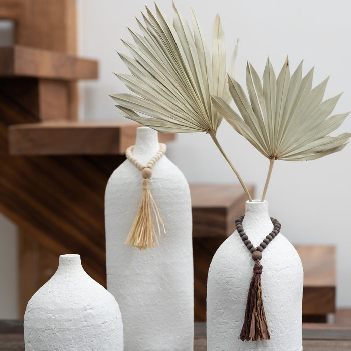 J-Line droogbloemen - gedroogde palmboom Bladeren - groen -