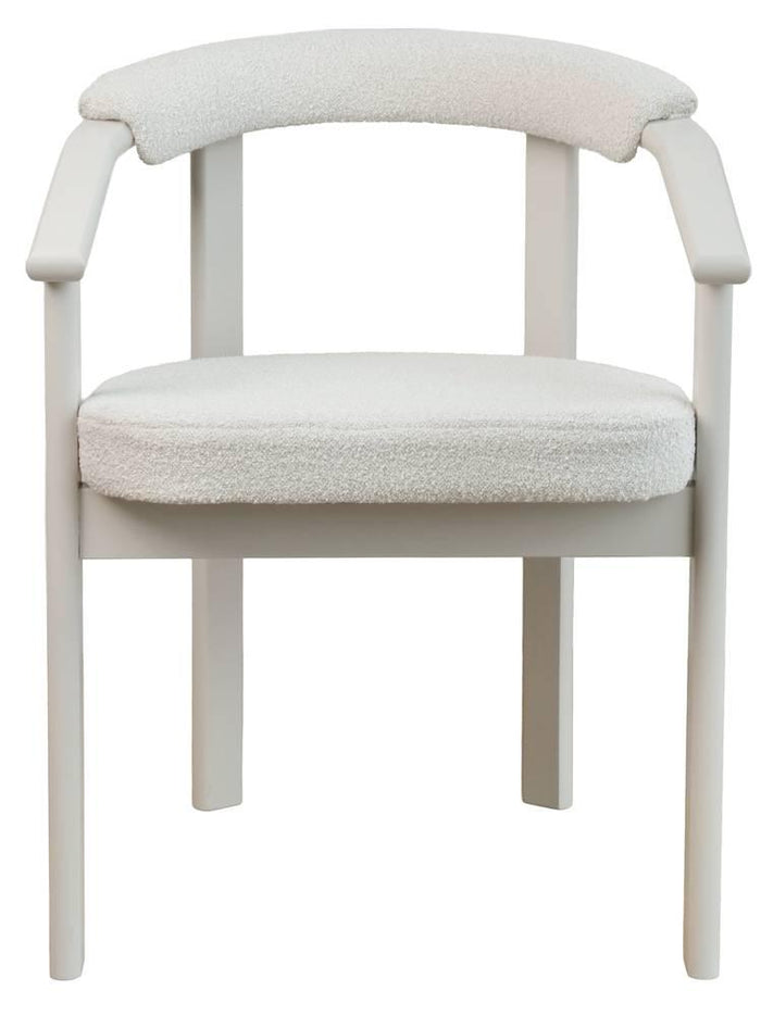 NADUVI Collection Eetkamerstoel Finlee bouclé