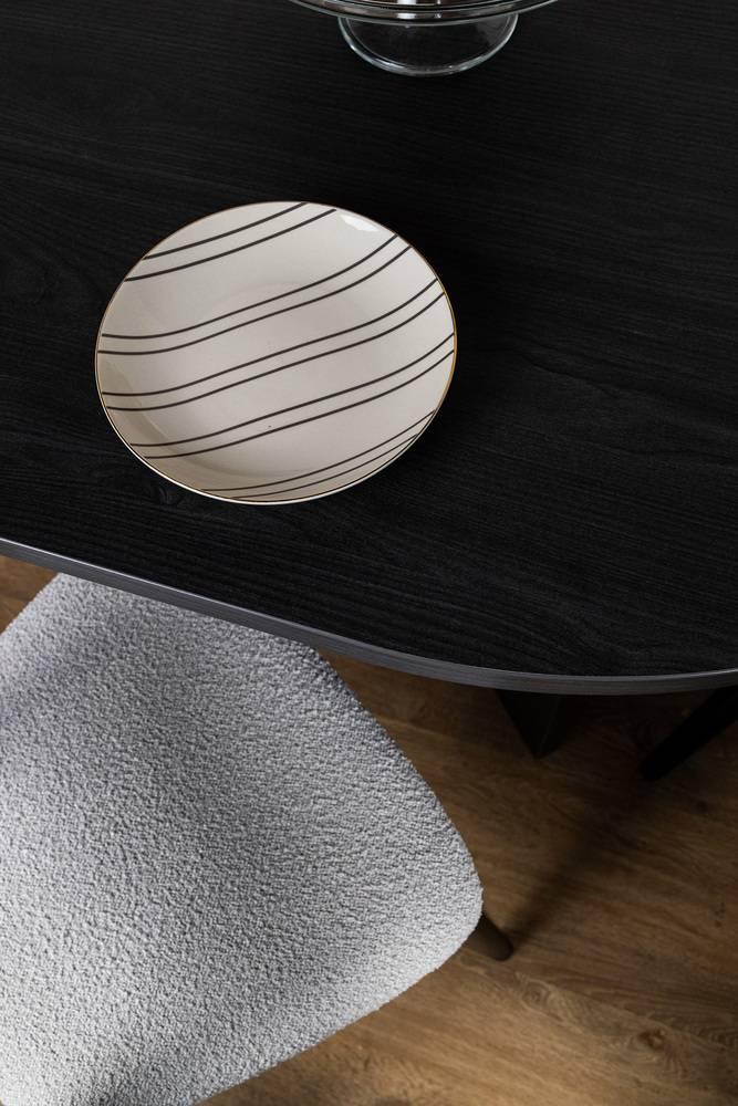 NADUVI Collection Eetkamerstoel Ataly bouclé