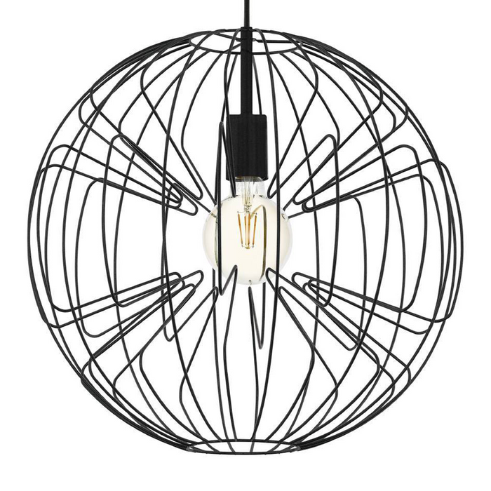 EGLO Okinzuri 1 Hanglamp - E27 - Ø 45 cm - Zwart