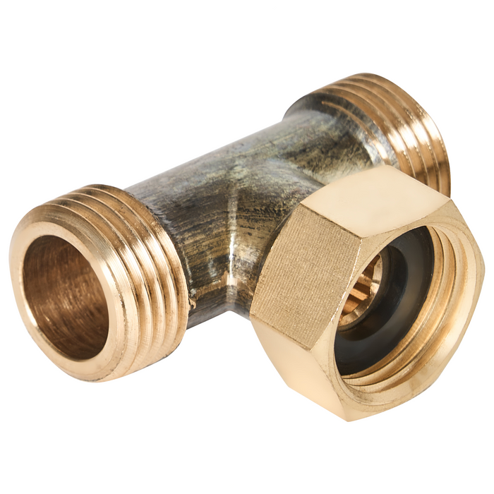 Beliani - PILCOMAYO - Wastafelkraan - Goud - Messing