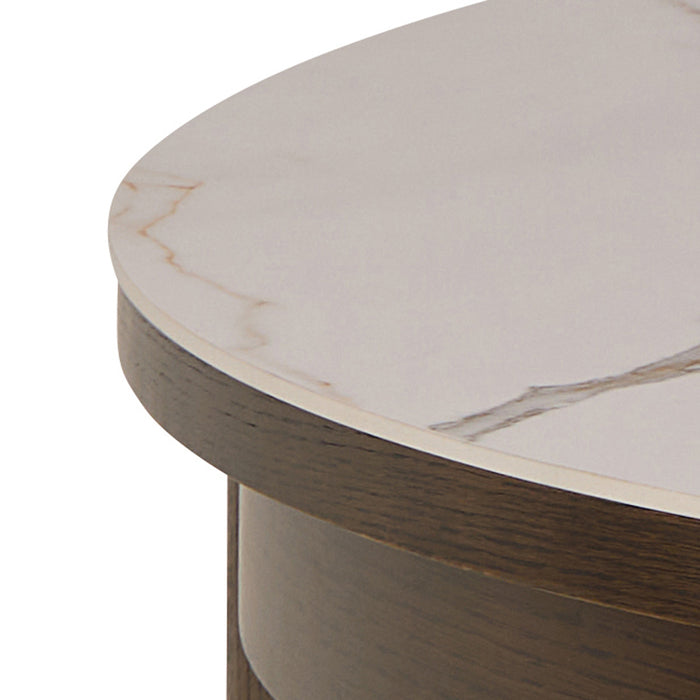 by fonQ Marmo Eettafel - Rond