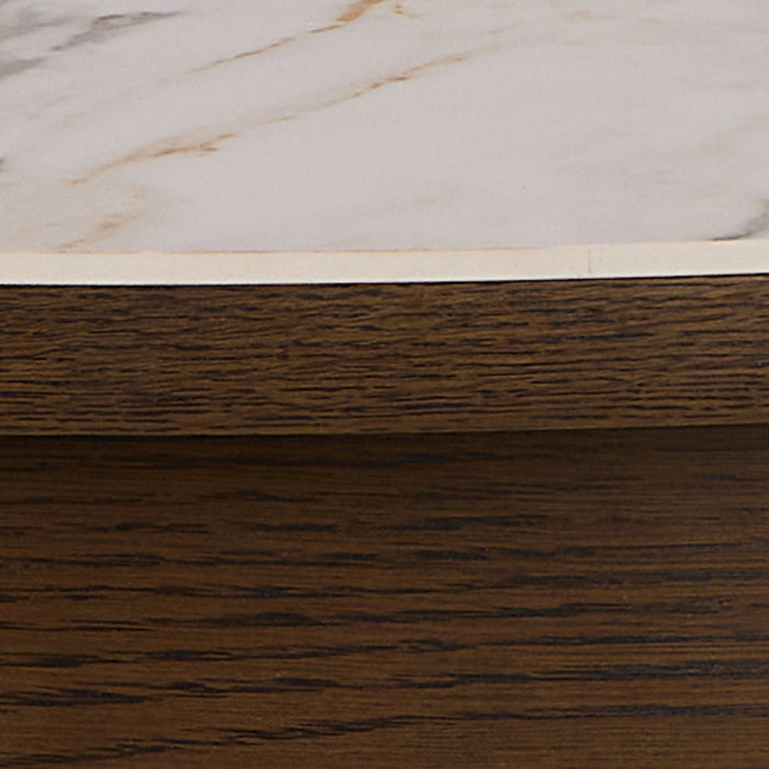 by fonQ Marmo Eettafel - Rond