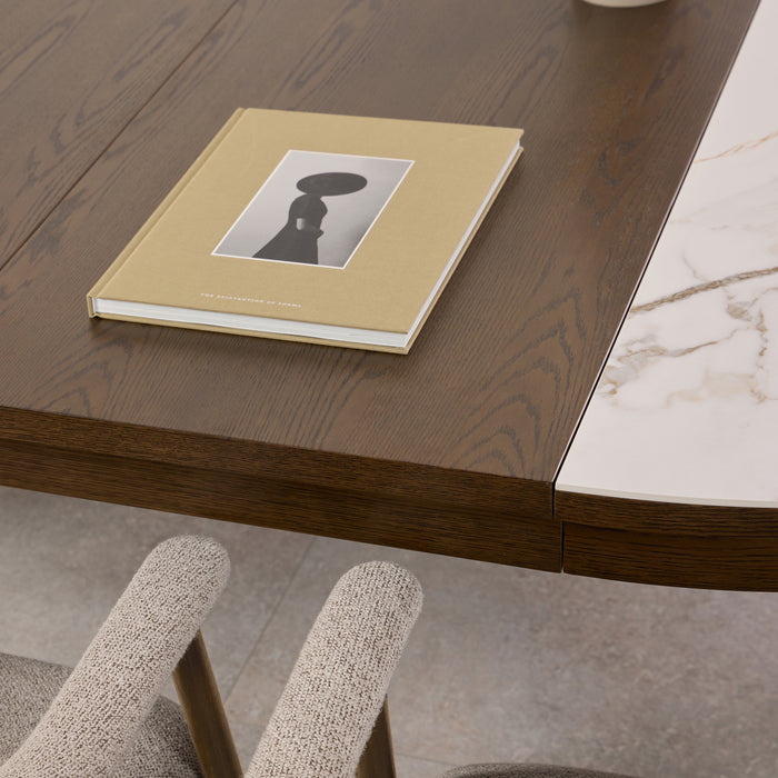 by fonQ Marmo Verlengblad Eettafel