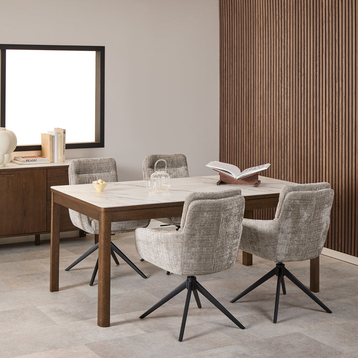 by fonQ Marmo Eettafel - Rechthoekig