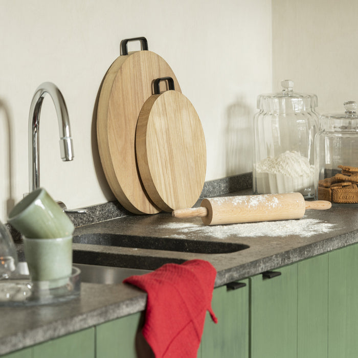 J-Line voorraadpot Elia - glas - transparant - large