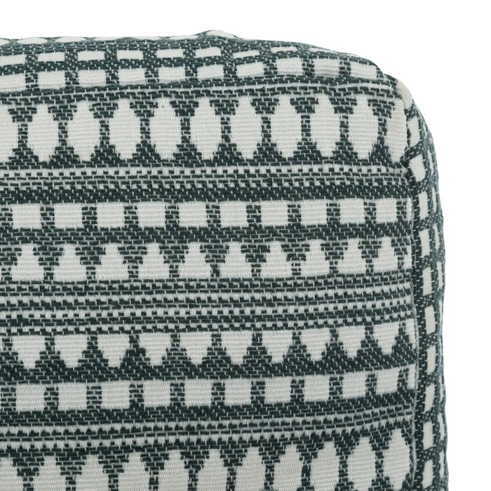 Atmosphera Vloerkussen|zitkussen Fantasy - aqua blauw - 38 x 38 x 8 cm