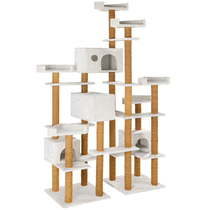 tectake® Krabpaal Mieze - Wit