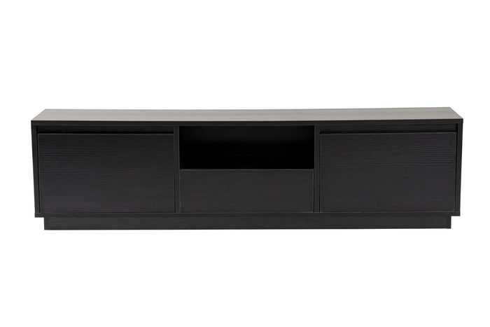 Giga Meubel - Tv-meubel Zwart Hout - 160x30x42cm - Vanguard