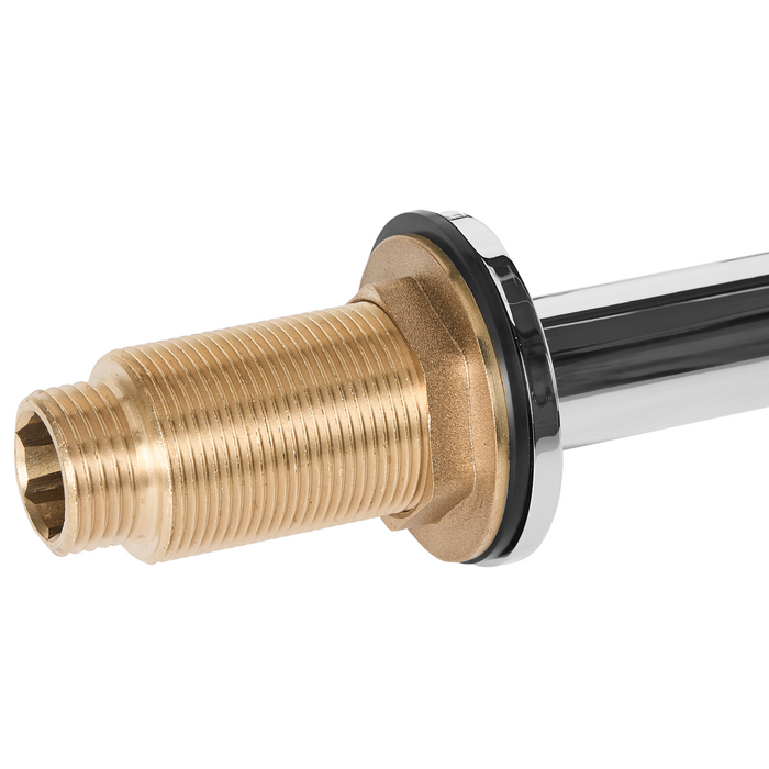 Beliani - COLICO - Wastafelmengkraan - Zilver - Messing