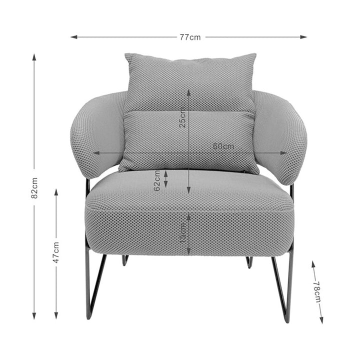 Fauteuil Peppo geel Kare Design