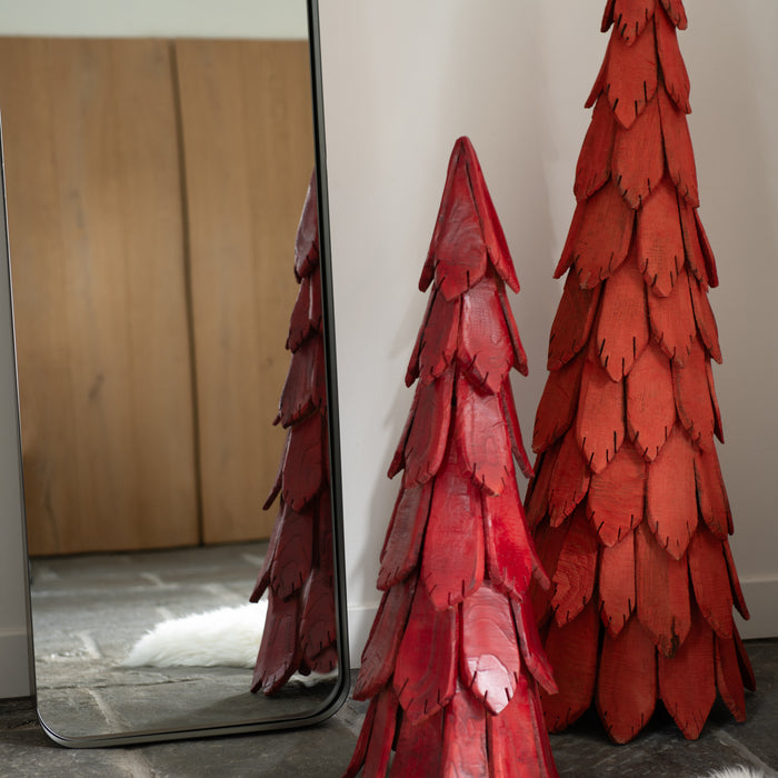 J-Line spiegel Markus - metaal|glas - zwart - small - 160 x 44 cm