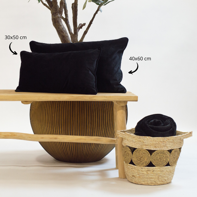 Dutch Decor kussenhoes FINN - 30x50 cm Raven