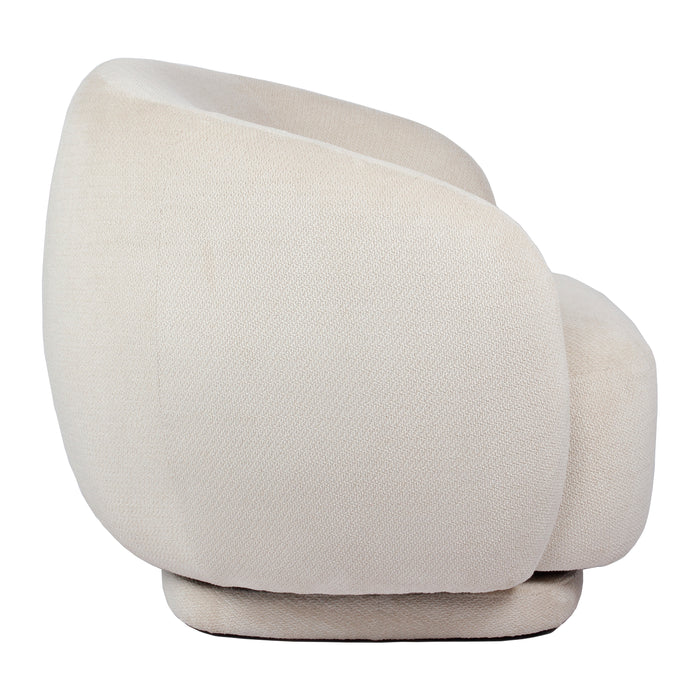 by fonQ Dimi Draaibare Fauteuil - Crème