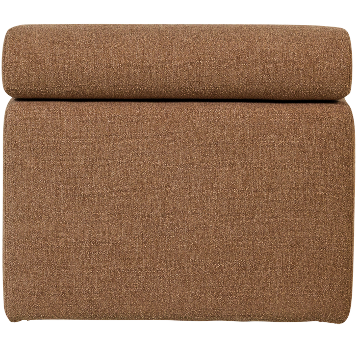 WOOOD Novi 1-Zits Element Bank - Polyester - Karamel Bruin