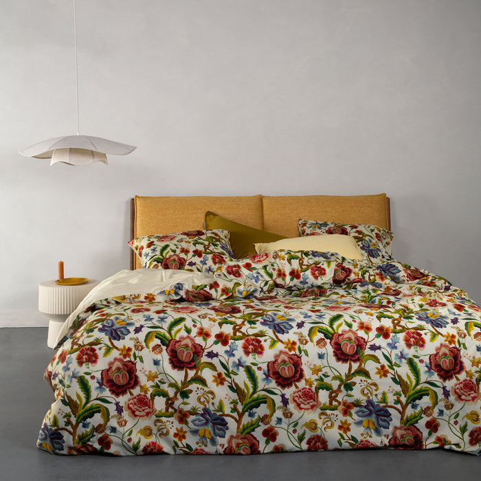 Essenza Roselina Dekbedovertrek 200 x 200|220 cm - Vanille