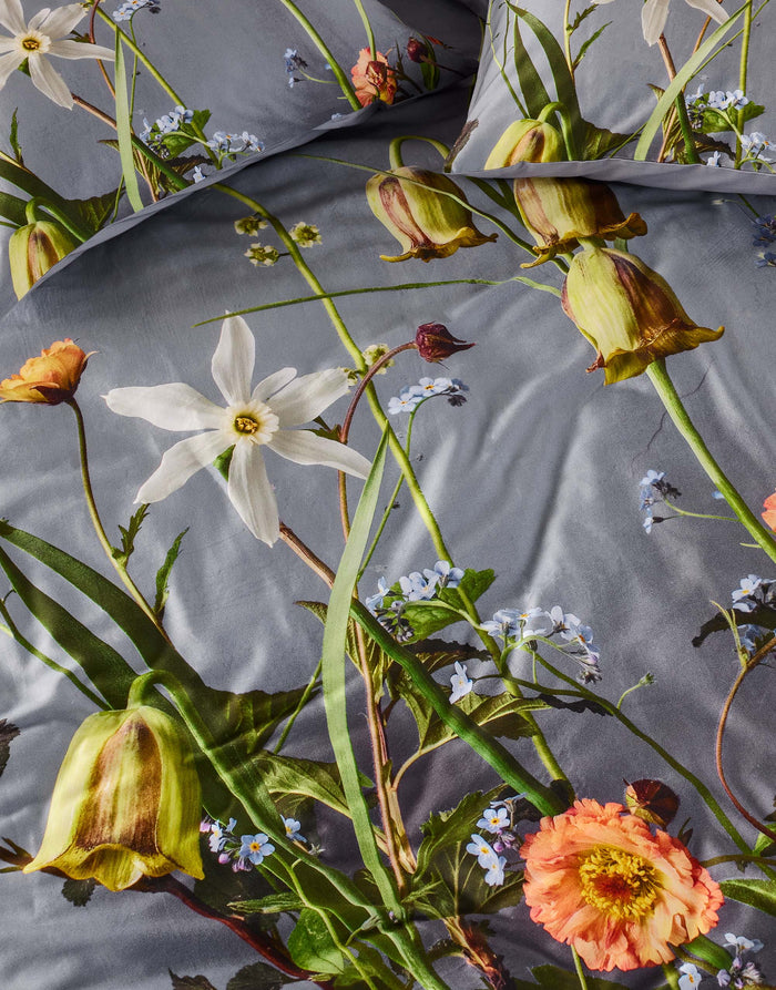 Essenza Ficaria Dekbedovertrek 260 x 220|220 cm - Grijs