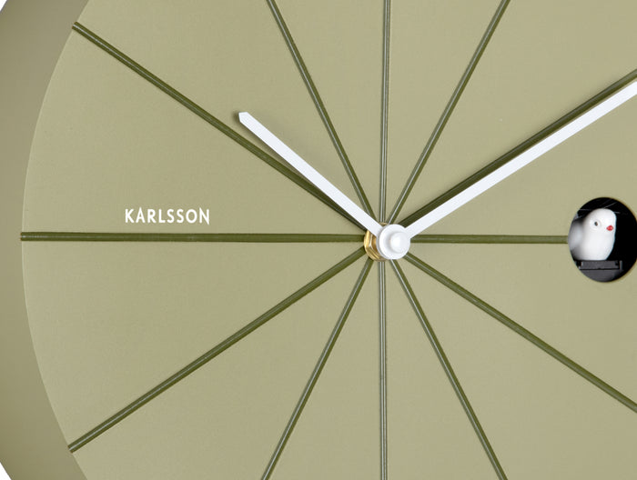 Karlsson - Wall Clock Destacado Cuckoo
