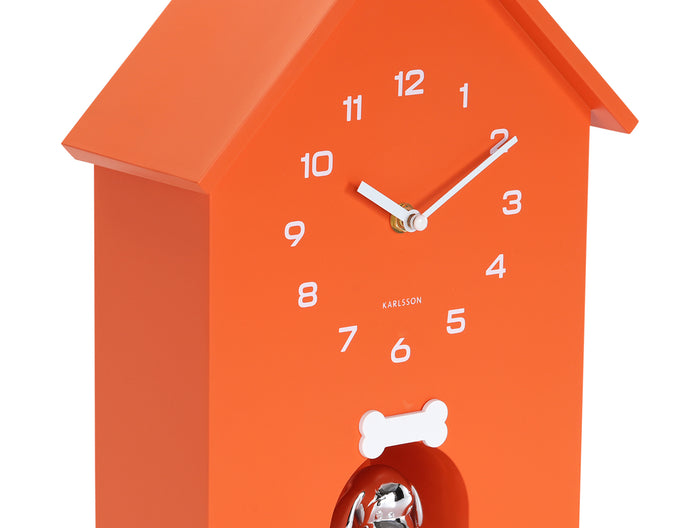 Karlsson - Wall Clock Dog House