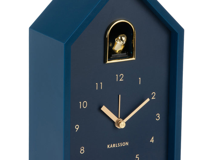 Karlsson - Alarm Clock Modern Cuckoo Oro
