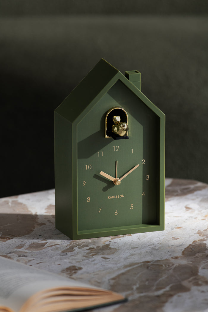 Karlsson - Alarm Clock Modern Cuckoo Oro