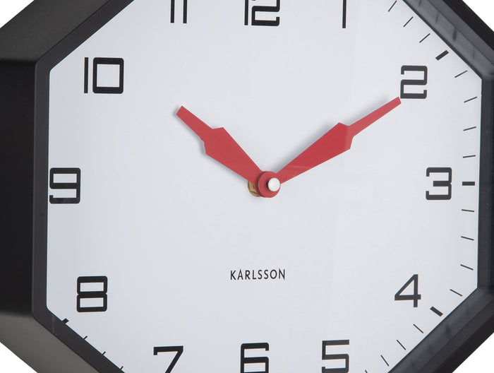 Karlsson - Wall Clock Modern Factory Octagon