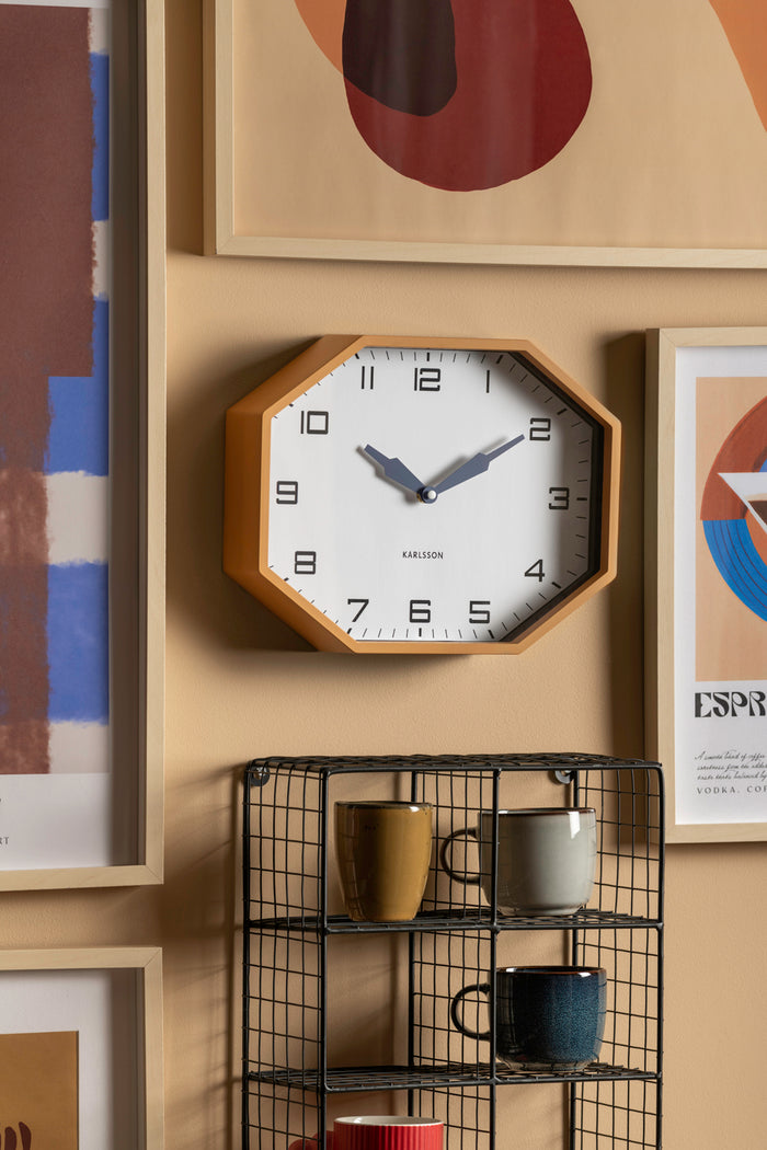 Karlsson - Wall Clock Modern Factory Octagon