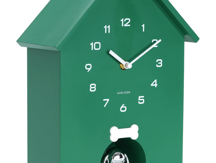 Karlsson - Wall Clock Dog House