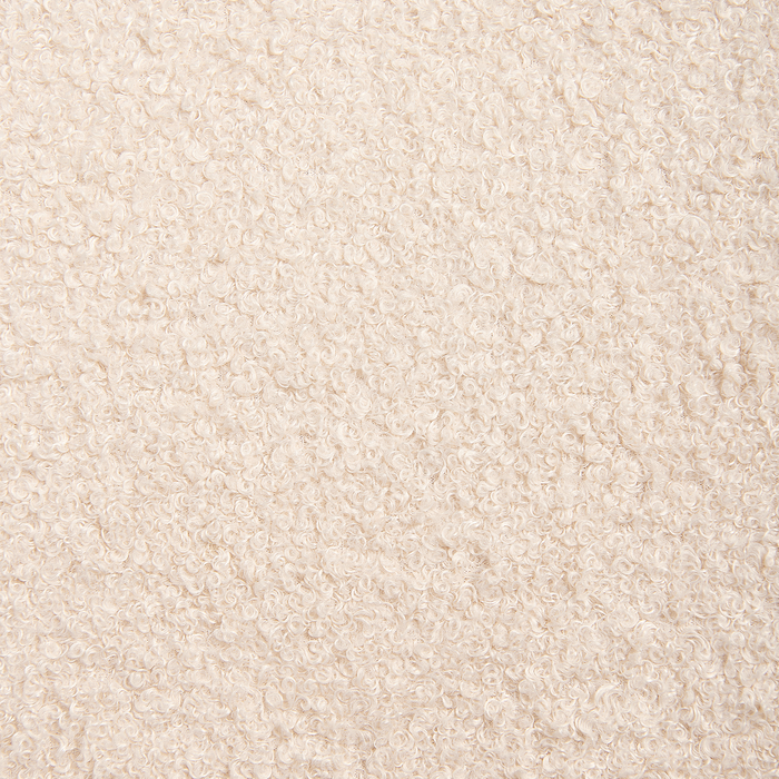 Beliani - DALBO - Eetkamerstoel set van 2 - Lichtbeige - Bouclé