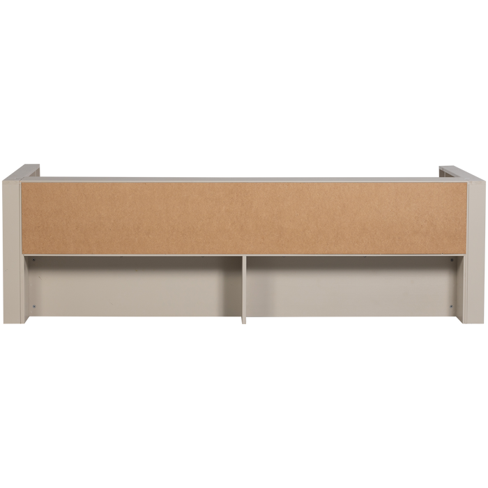 WOOOD Carter Bedbank - Grenenhout - Dust|Beige - 90x200