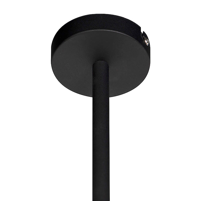 QAZQA Smart hanglamp zwart verstelbaar incl. 6 Wifi B35 - Lofty