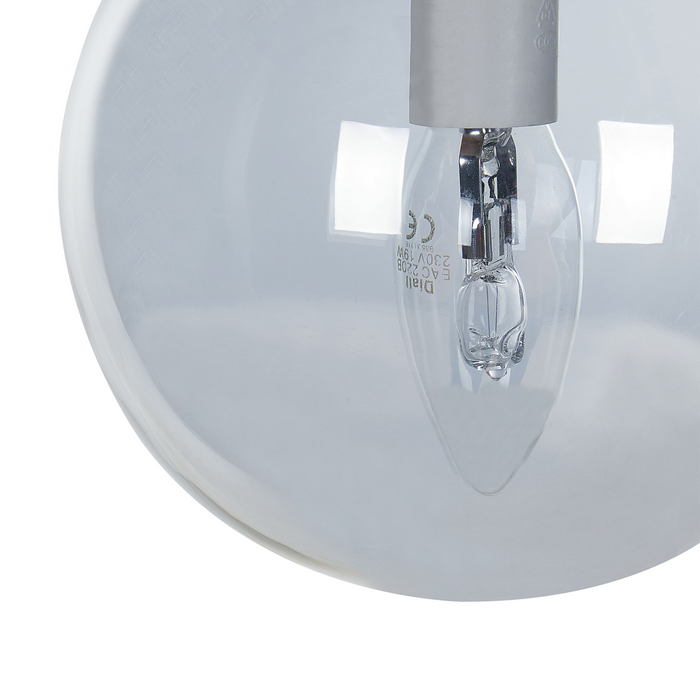 Beliani - NOEL - Hanglamp - Zwart - Glas