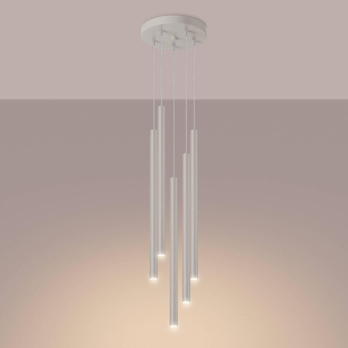 Sollux Hanglamp Pastelo 5-lichts