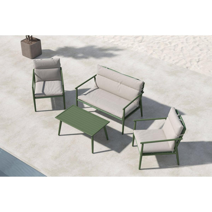 Svea - Mustafa bankstel - groen|beige