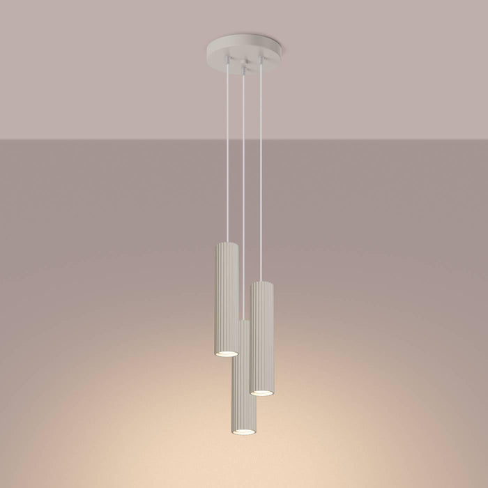 Sollux Hanglamp Karbon 3-lichts