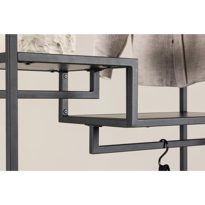 Svea - Ilaria kledingrek - 85 x 188 cm - zwart