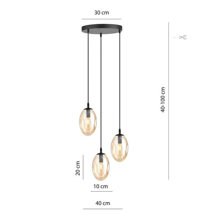 Cozyhouse Hanglamp Astral 3-lichts