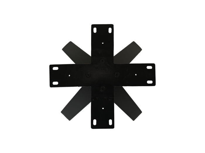 HSM - HSM Collection-Tafelonderstel Crow-80x80x72-Zwart-metaal