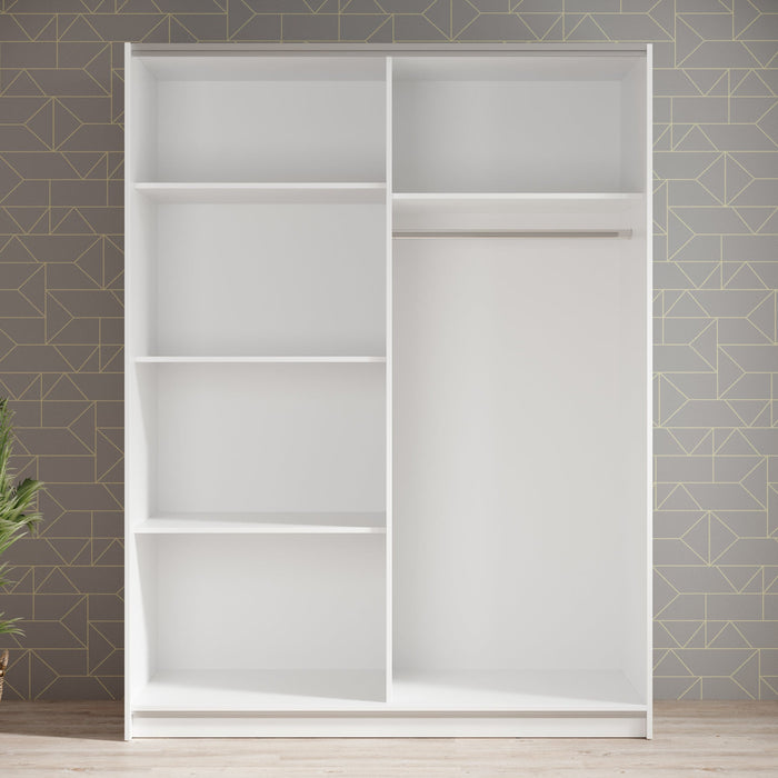 Meubella - Kledingkast Ganaro - Wit - 150 cm