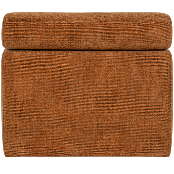 WOOOD Novi 1-Zits Element Bank - Polyester - Oranje Melange