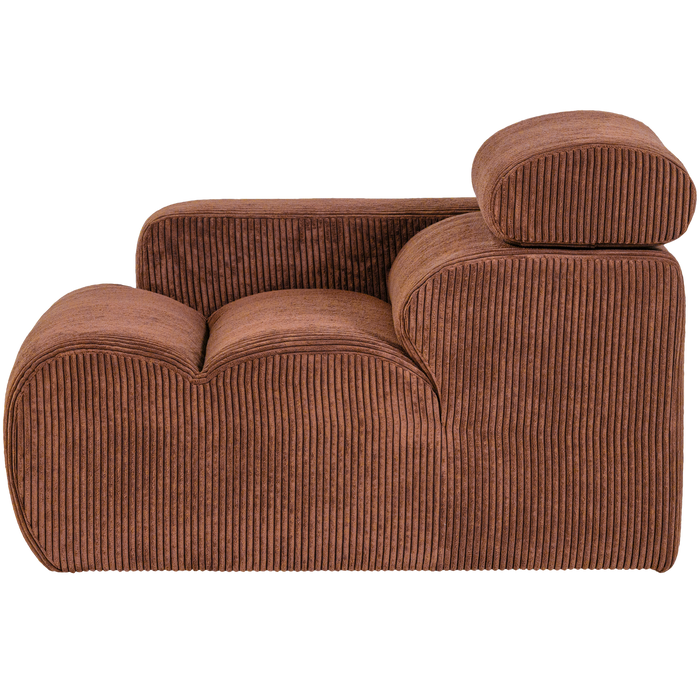 WOOOD Novi 1-Zits Element Bank Arm Links - Ribstof - Terra