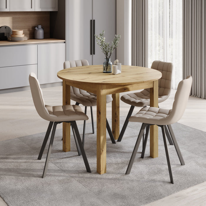 Meubella - South - Eetkamertafel - Eiken