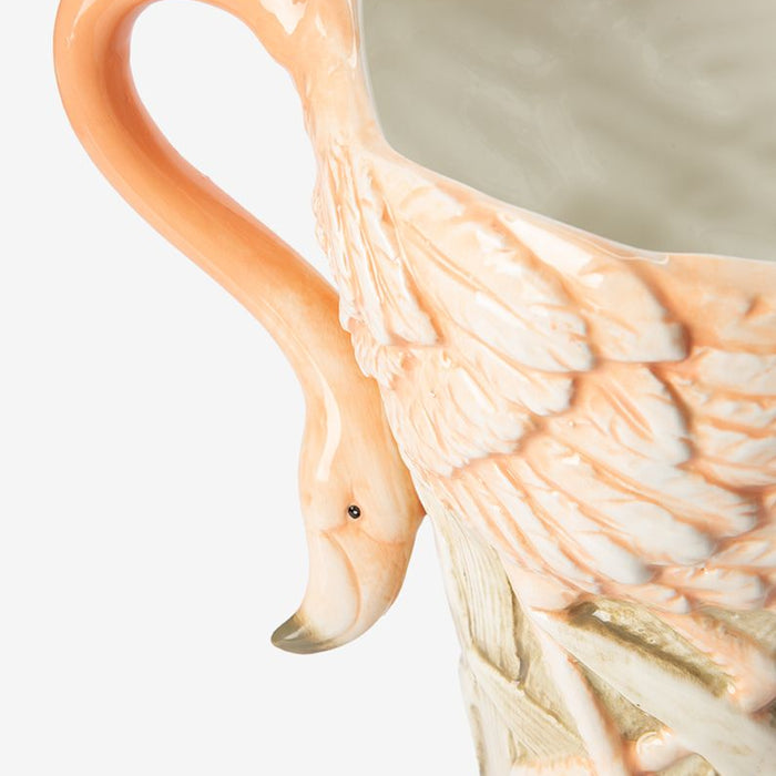 Sissy-Boy Multicolour vaas met flamingo